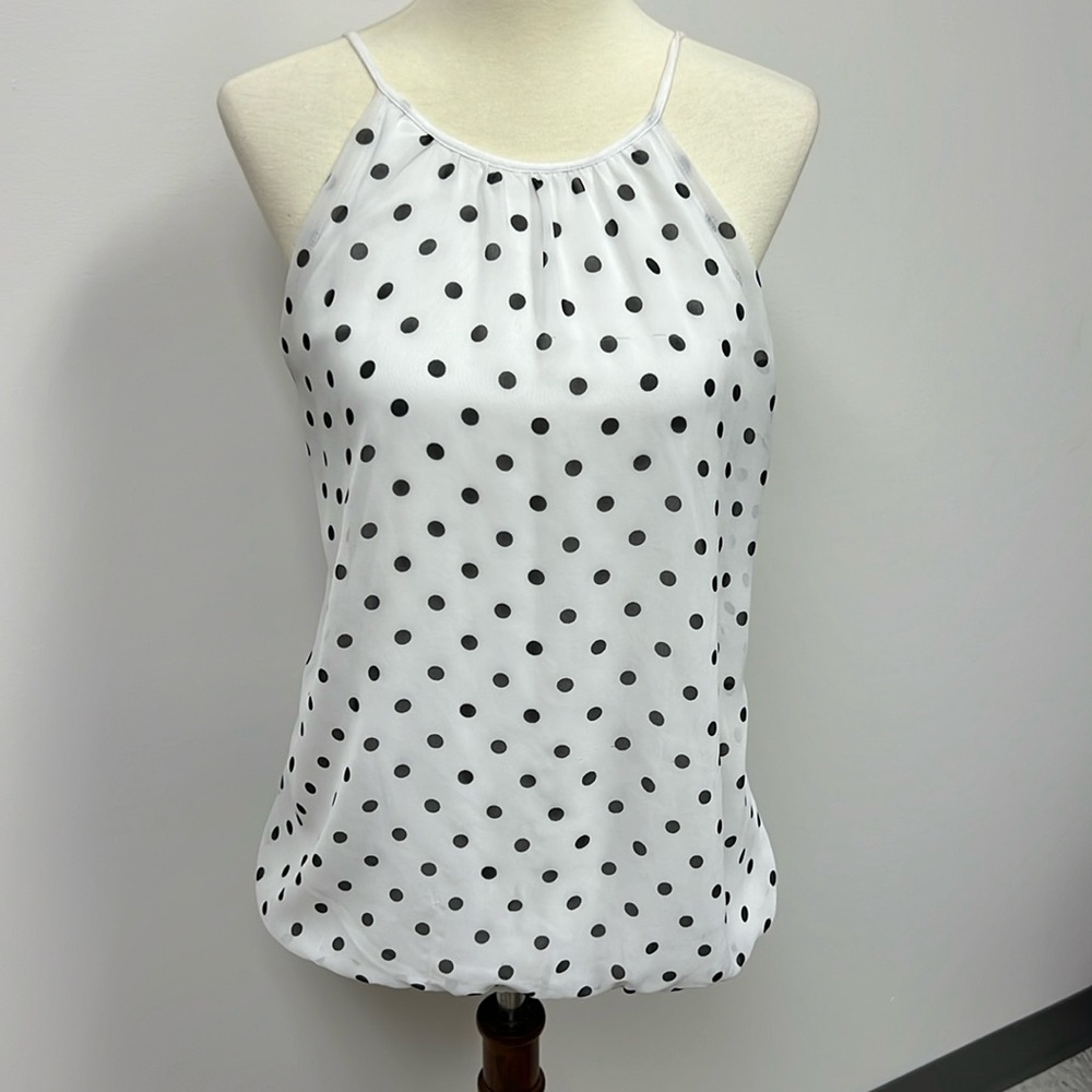 Womens polka dot cute blouse